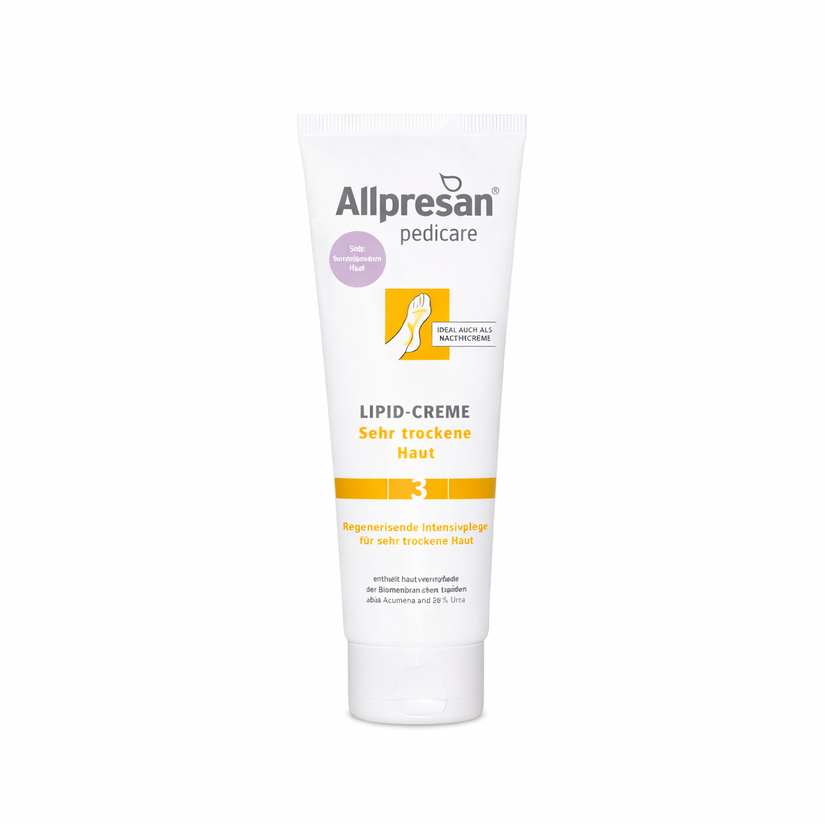 Allpresan (3) Pedicare Lipid Cream - 125 ml - Behandle ekstremt tørre føtter