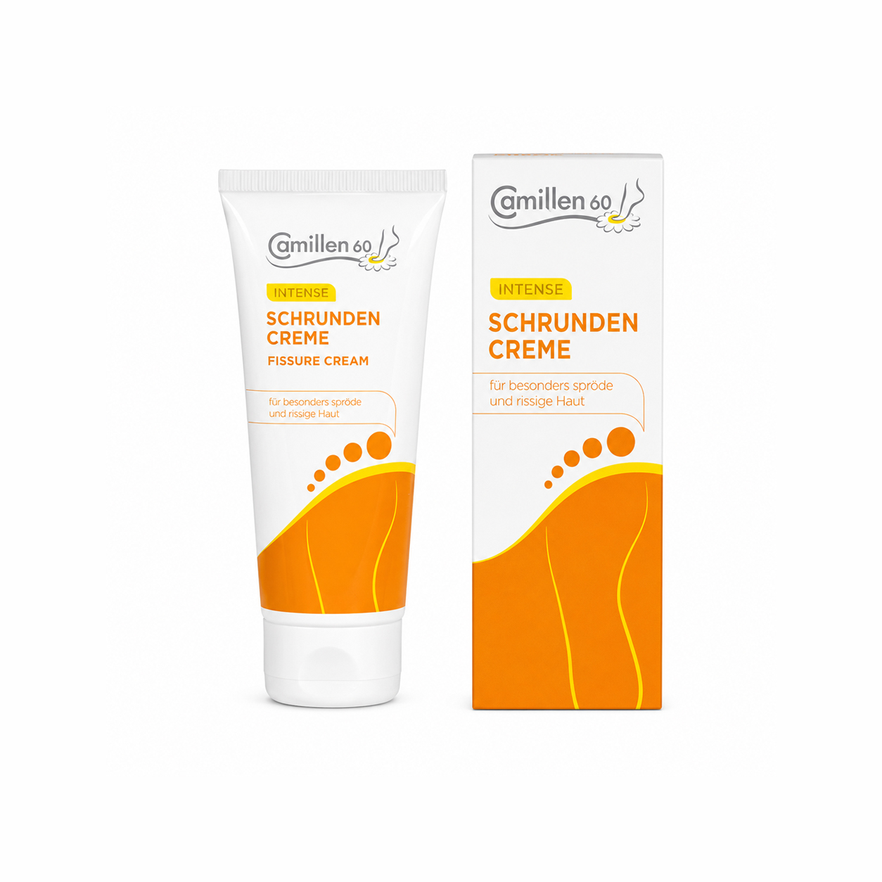 Camillen Schrunden crème - 100 ml - Mot sprukne hæler