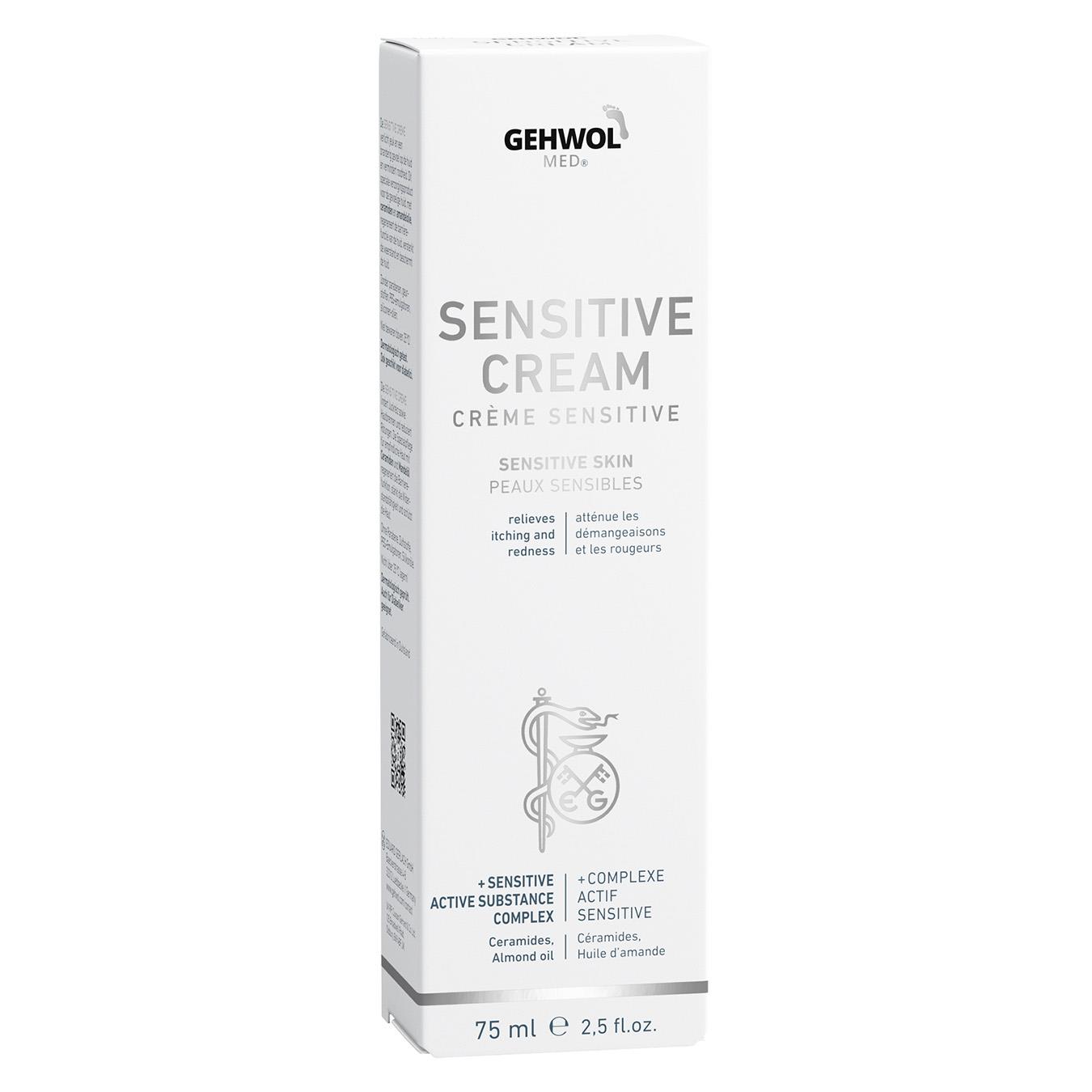 Gehwol Sensitive Foot Cream - 75 ml - Tørr og sensitiv hud