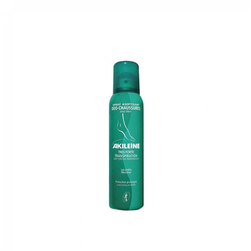 Akileine pulverspray - 150 ml - For svette føtter