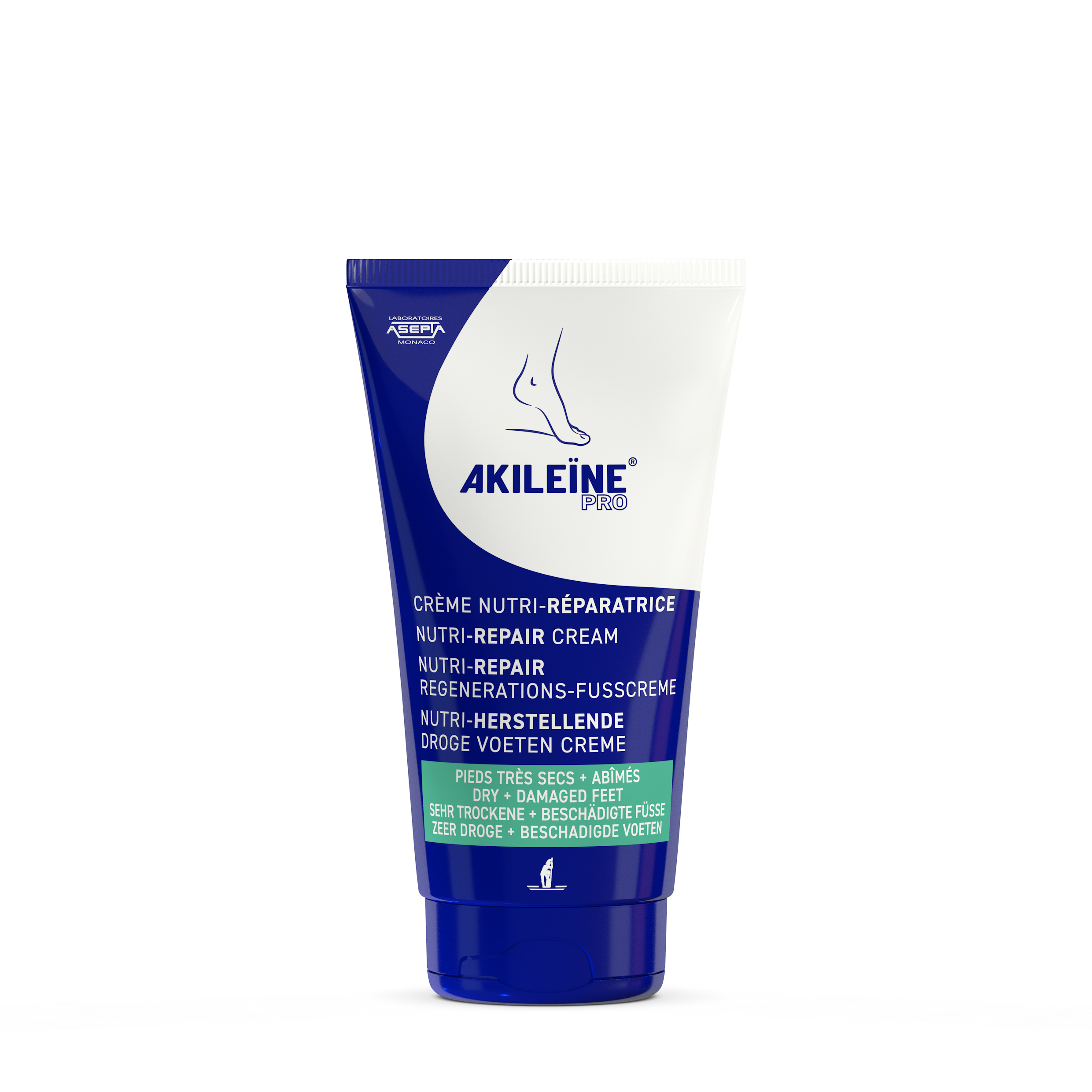 Akileine Blue - 150 ml - For tørre føtter og hender