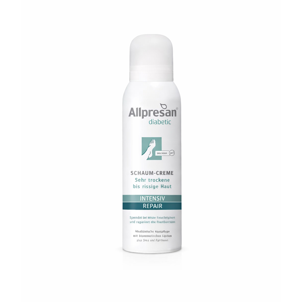 Allpresan Diabetic Intensive Repair - 125 ml - Kremskum for diabetiske føtter