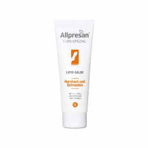 Allpresan (4) Pedicare fotsalve - 125 ml - Krem for tørr hud og sprukne hæler