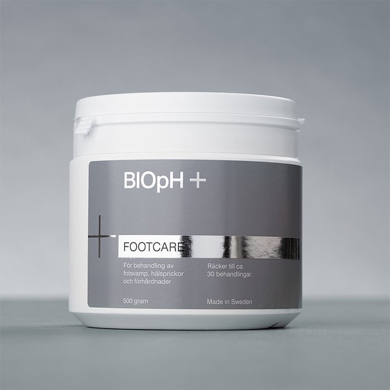 BIOpH+ Fotpleie - 500 g - Medisinsk fotbad for fotsopp og hard hud