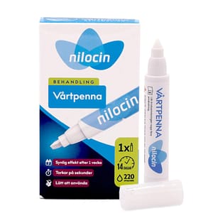 Nilocin-vortepenn - 3 ml - For behandling av vorter