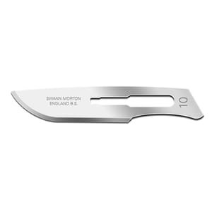 Skalpellblad steril Swann-Morton, størrelse 10 - 100 stk