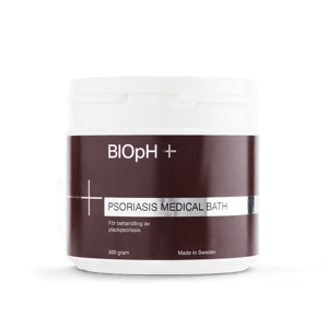 BIOpH+ psoriasis medisinsk bad - 500 g - Behandling for plakkpsoriasis