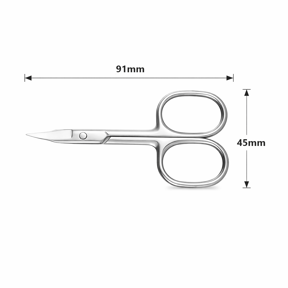 Premium neglesakser - 1 stk - Rustfrie stålsakser