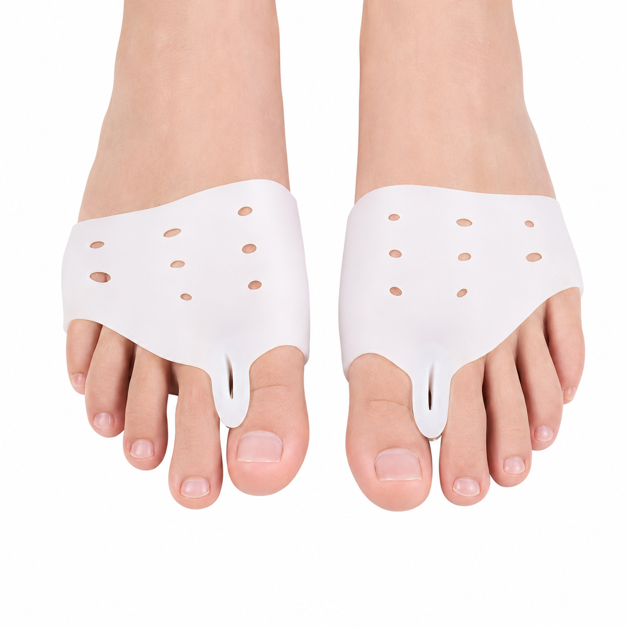 Tåspreder som sokk – 2 stykker – Smart beskyttelse mot hallux valgus