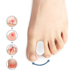 Tåspreder for hallux valgus - 2 stk - Separerer tærne for å redusere smerte