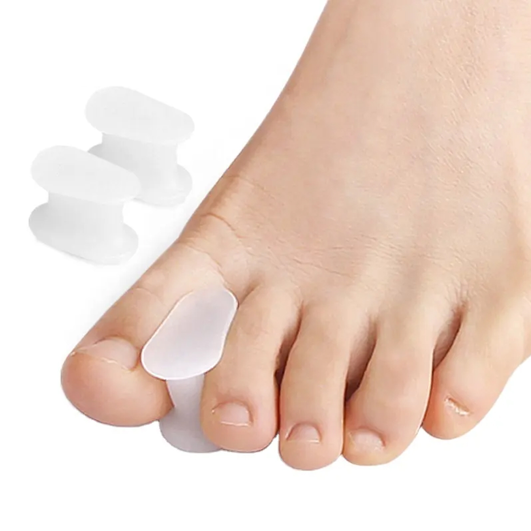 Tåspreder Halllux Valgus - 2 stk, medium - Separerer tærne for å redusere smerte - Tåspridare hallux valgus - 2 st, Medium - Separerar tårna för att minska smärta